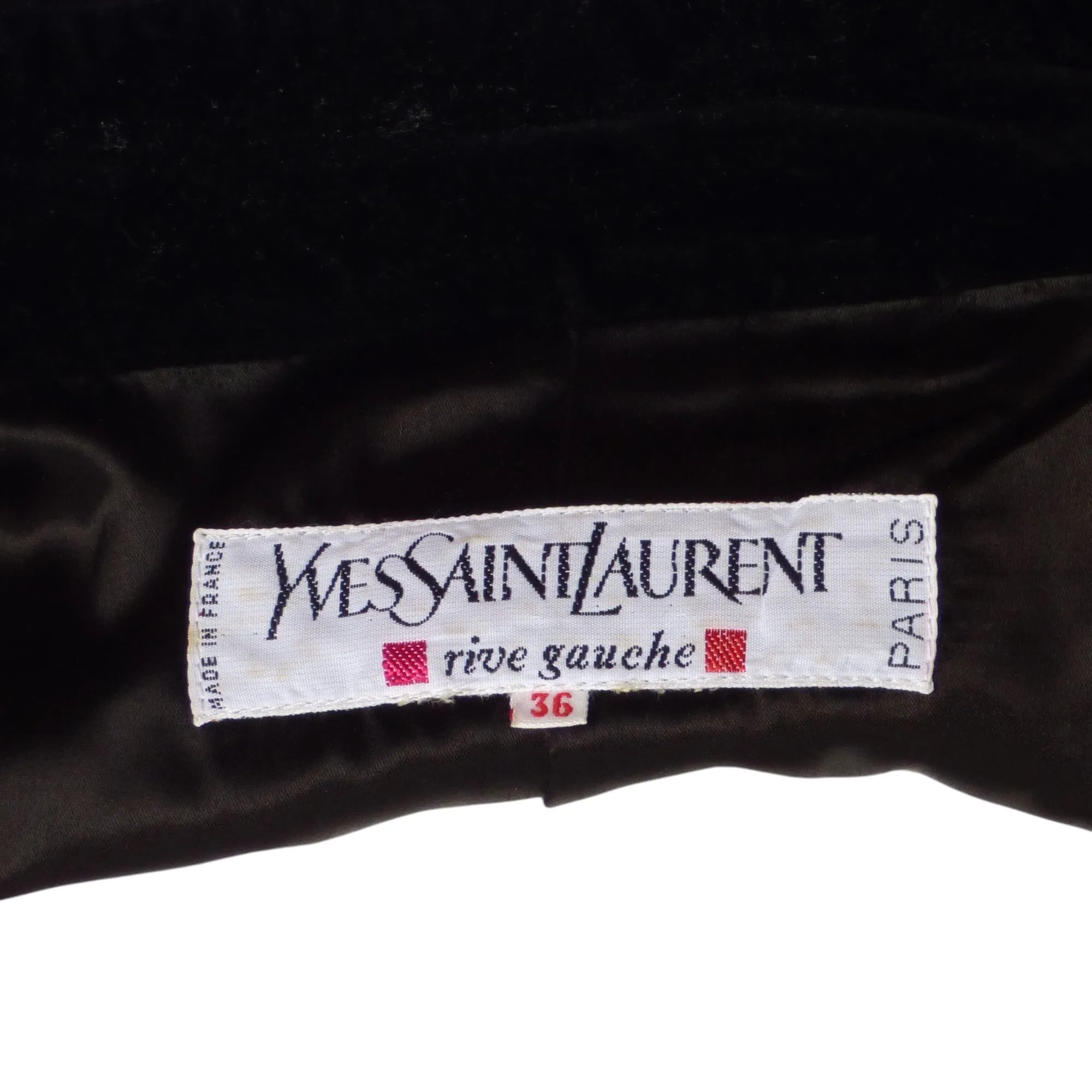 YVES SAINT LAURENT- 1980s Wool Fleece Coat, Size 6