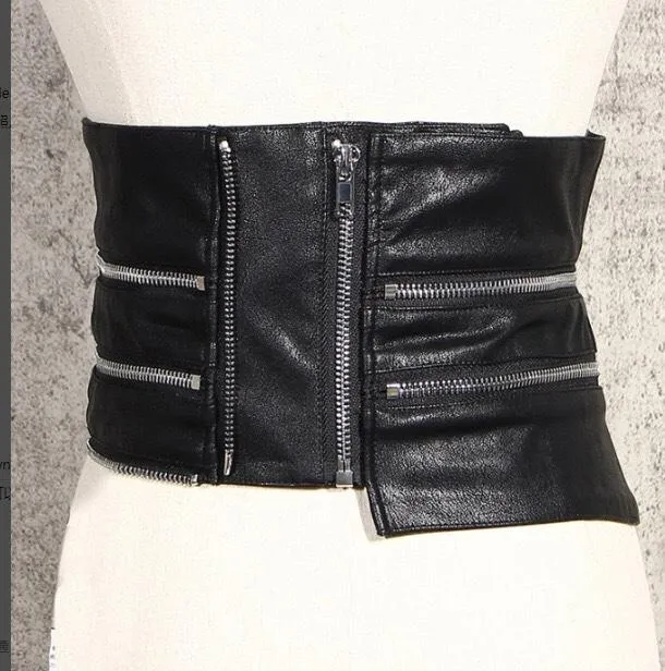 Zinah Zipper Belt